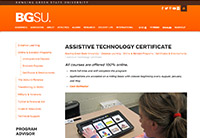 BGSU AT Certification - small