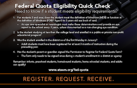 Federal Quota Eligibility Quick Check